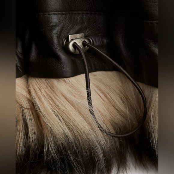 H&M Studio Reversible Shearling Jacket - Picture 5 of 8